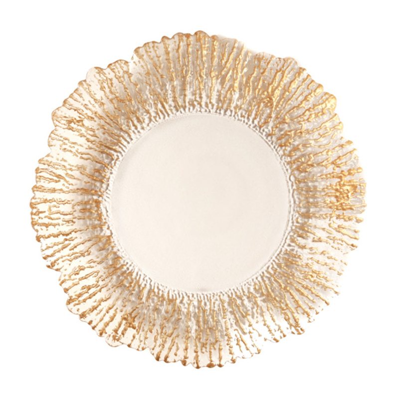 Wholesale Glass Charger Plate PZ-066 - Image 7